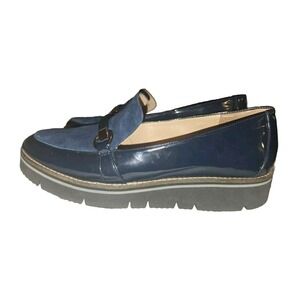 Alex Marie Women's Loafers Navy Blue Slip On Comfort Shoes Size 11M